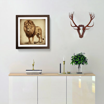 Lion - Framed Print
