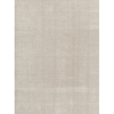 Hand-Knotted High-Quality Silver Area Rug