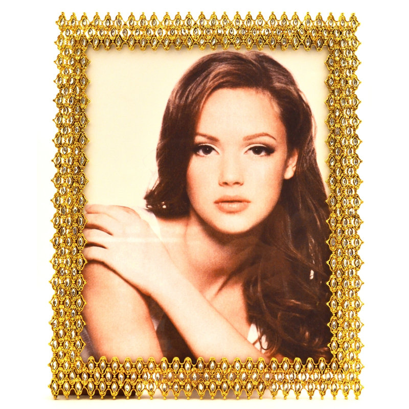 Metal Gilded Picture Frame, Gold