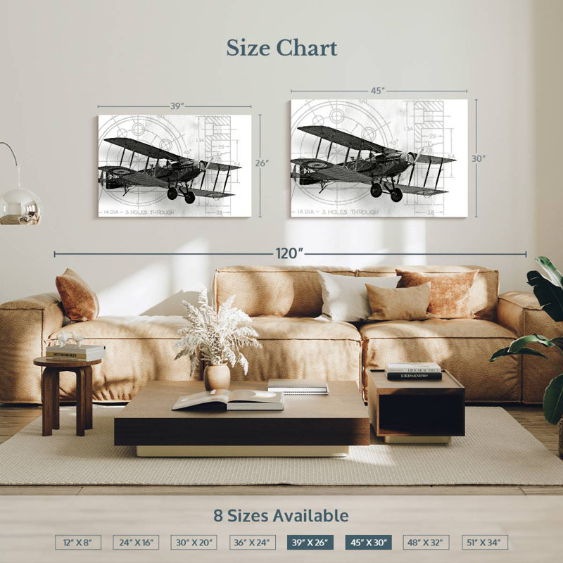 Mehar Flight Plans I, 8" H x 12" W