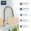 Robinet de cuisine à poignée simple Concetto ™ avec accessoires 1,75 gallons par minute-73226912-71419534