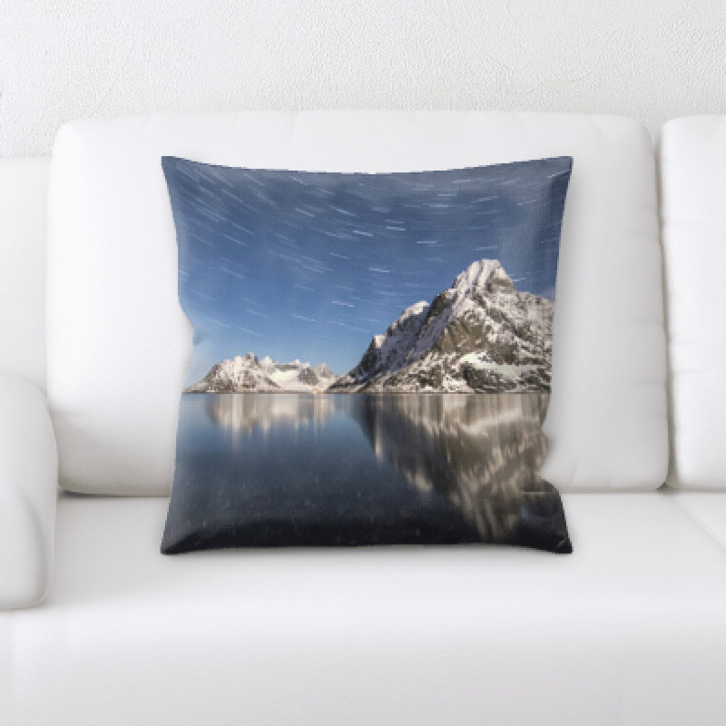 Microsuede Throw Pillow