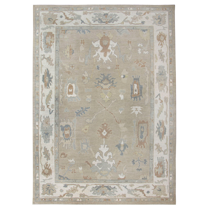 Handmade Wool Oriental Area Rug