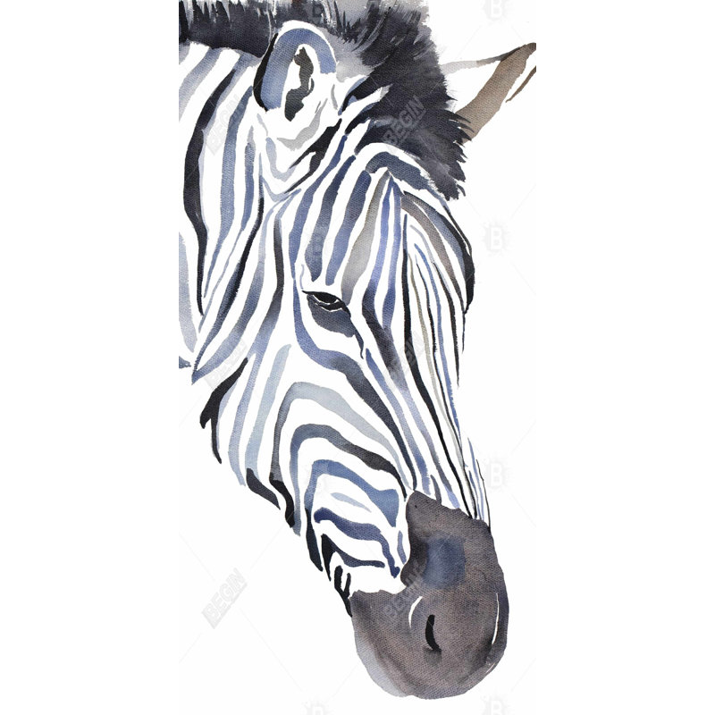 Zebra - 15.75"x31.50" Desk mat