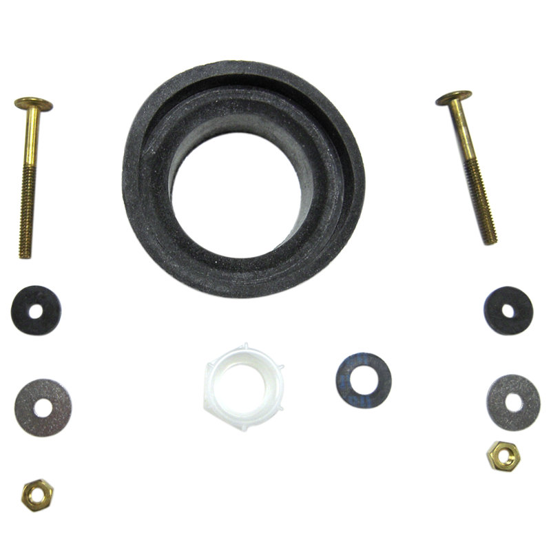 American Standard Black Brass and Rubber Toilet Tank to Bowl Coupling Kit