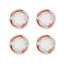 Folkifunki Porcelain Bread And Butter Plate