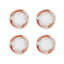 Folkifunki Porcelain Bread and Butter Plate