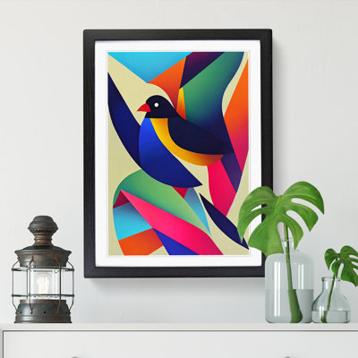 Simple Abstract Bird Vol.3 - Single Picture Frame Print