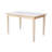 Ginna Extendable Solid Wood Dining Table