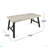 BETTINA DINING SET-GRAY (3 PCS)