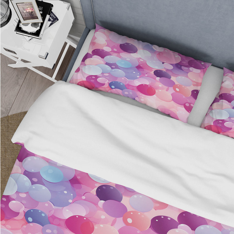 Ensemble de housse de couette Popart, Housse de couette pour très grand lit et 2 très