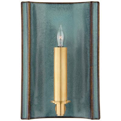 Christopher Spitzmiller Leeds Small Rectangle Sconce