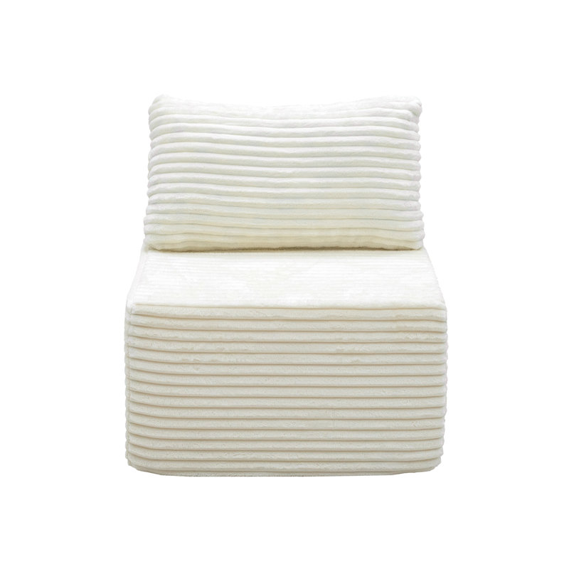 Canapé modulaire modulaire, Blanc