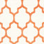 Tapis intérieur / extérieur beige / orange à motif géométrique Ammundsen-654200481