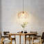 Rattan Woven Flower Pendant Lamp for Bedroom