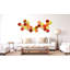 Earth Hex Glass Wall Sculpture-2012910480