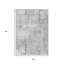 Fairwinds 3' X 5' Grey And Silver Geometric Washable Indoor Outdoor Area Rug