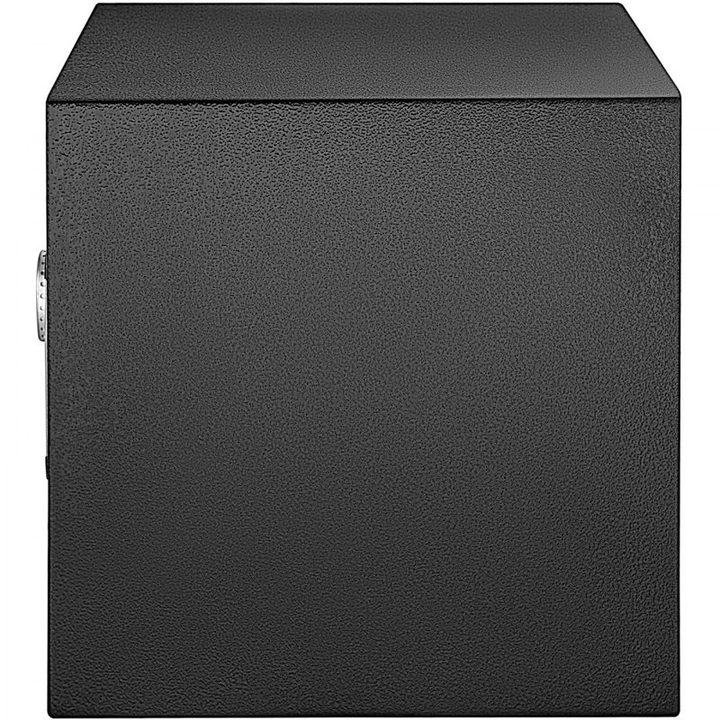 Safe Box, 0.8 CU.FT Fingerprint Safe Box for Money w/ 2 Keys & Digital Keypad