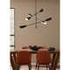 Circe 6 Light Metal Dimmable Chandelier