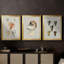 Coquilles antiques sur toile de lin VI - Toile tendue avec châssis sur mesure - 3 pièces-388131484-388131485