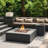 Fen Square Propane Fire Pit Table-20237658