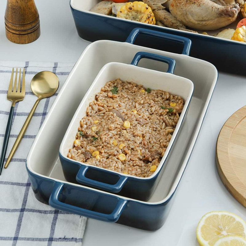 3-piece Ceramic Bakeware Set