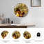 Horloge murale décorative en verre Zen Stones-606061979