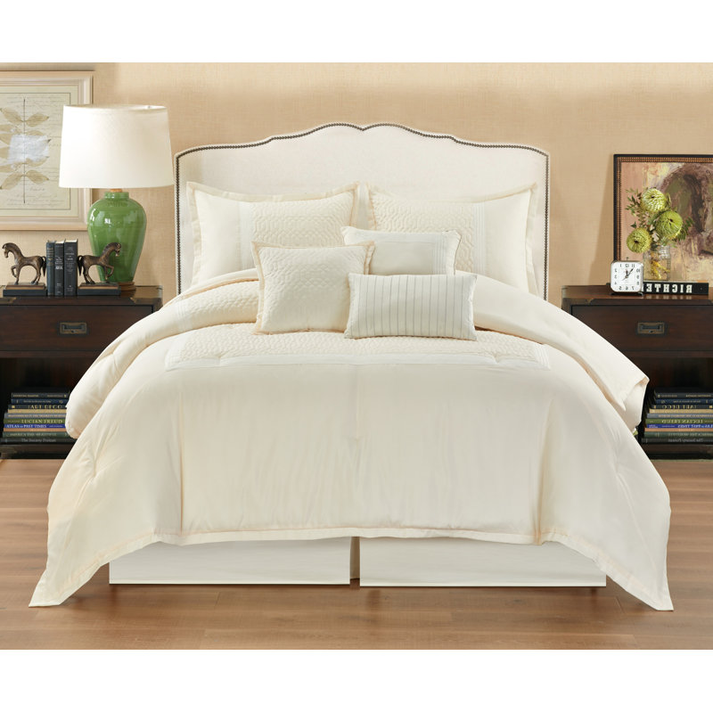 Regency Comforter Set, King Comforter + 6 Additional Pieces, Ivy