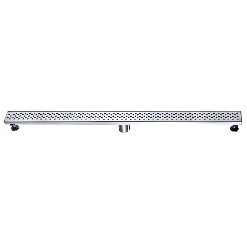 Rhone River Series 47 Inch Long Stainless Steel Linear Floor Shower Drain