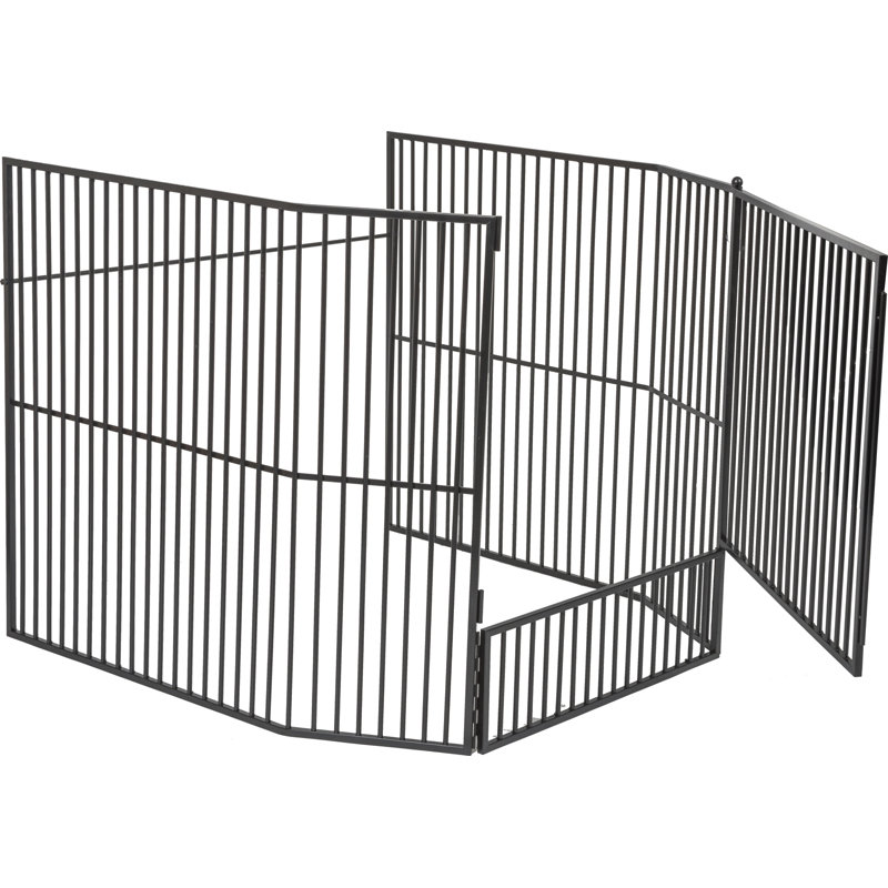 Pare-étincelles en acier 3 panneaux Dagan, H 31 po x l 35 po x P 36 po