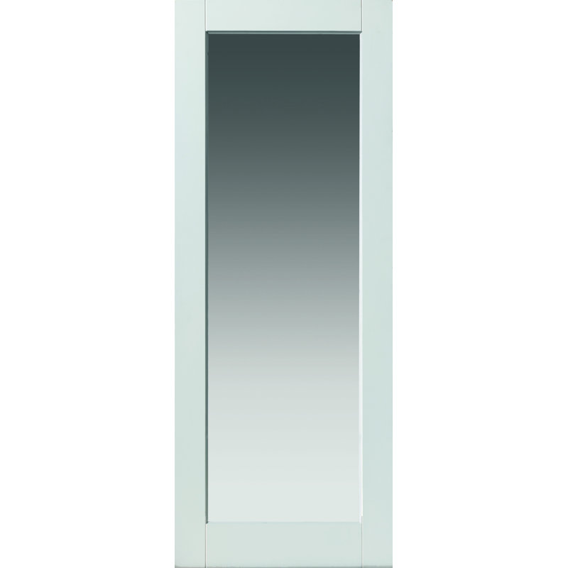 Tobago Internal Door Primed, 198.1cm H x 76.2cm W x 3.5cm D