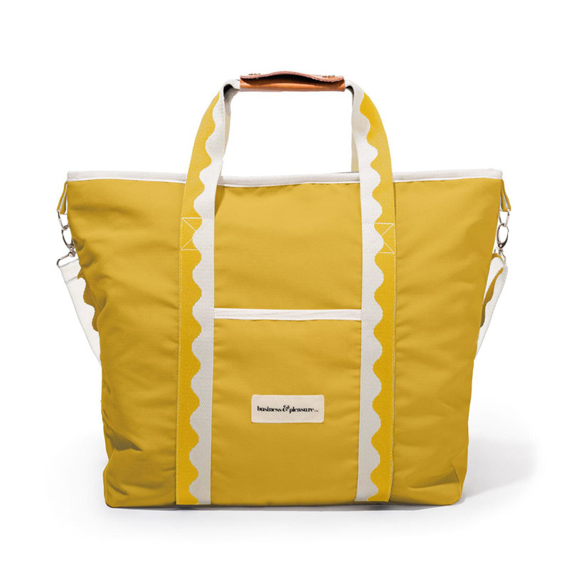 Le sac fourre-tout The Cooler, Jaune / Blanc