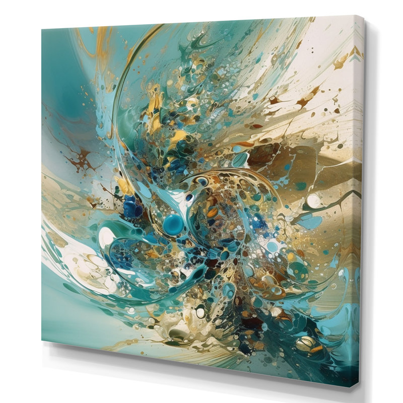 Impression sur toile, H 36 po x l 36 po x P 1,5 po, Toile tendue