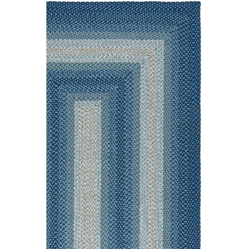 Tapis intérieur / extérieur à rayures Emeryville Performance, Rectangle 4 pi x 6 pi
