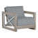 Malta Teak Outdoor Lounge Chair