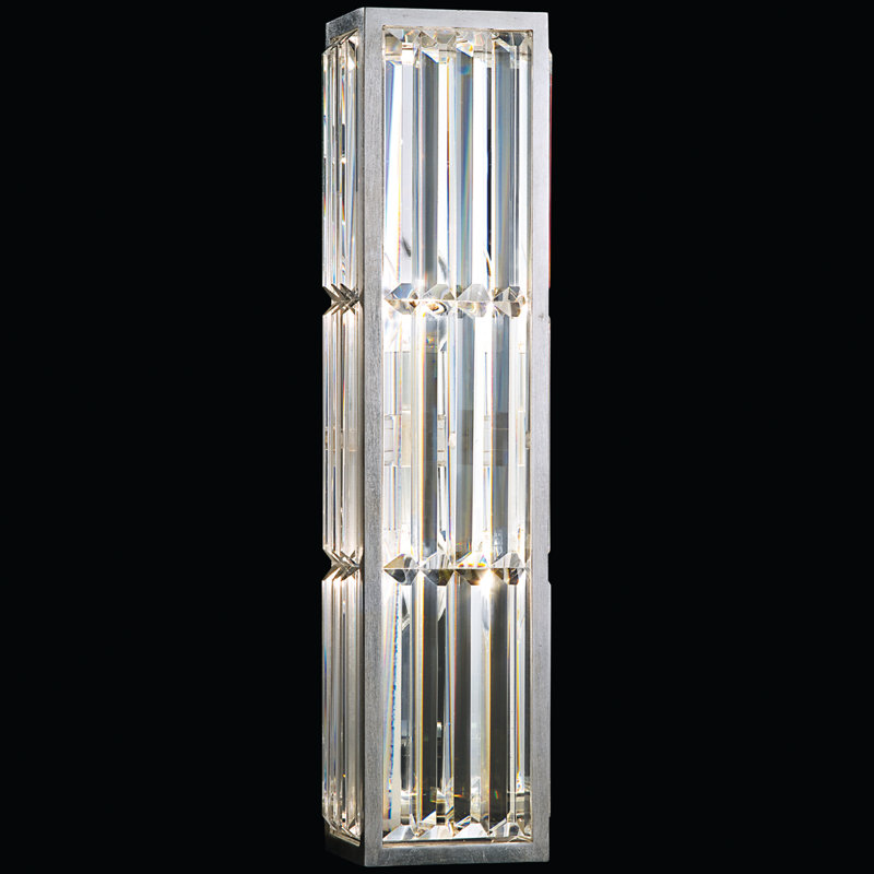 Crystal Enchantment 2 - Light Flush Mounted Sconce, Clear