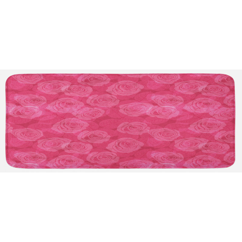 Tapis de cuisine rose Shades Of Pink