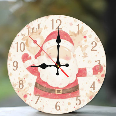 Horloge festive-pain d'épices-maison
