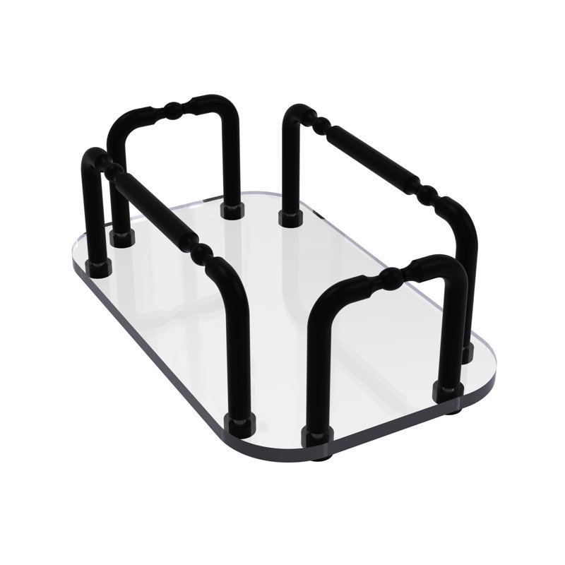 Plat à savon autonome Gober, Noir mat