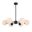 6 - Light Matte Black Pendant