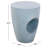 Avoriaz Concrete Abstract End Table-1141650108