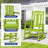 Wolak HDPE Oversized Modern Rocking Adirondack Chair(Set Of 2)-2004580081