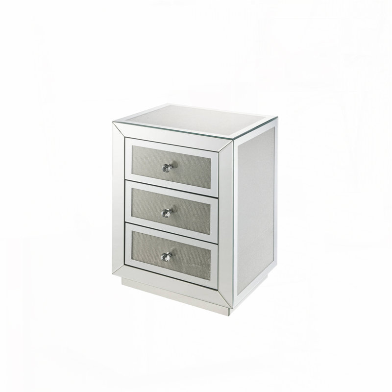 Mirrored Accent Table