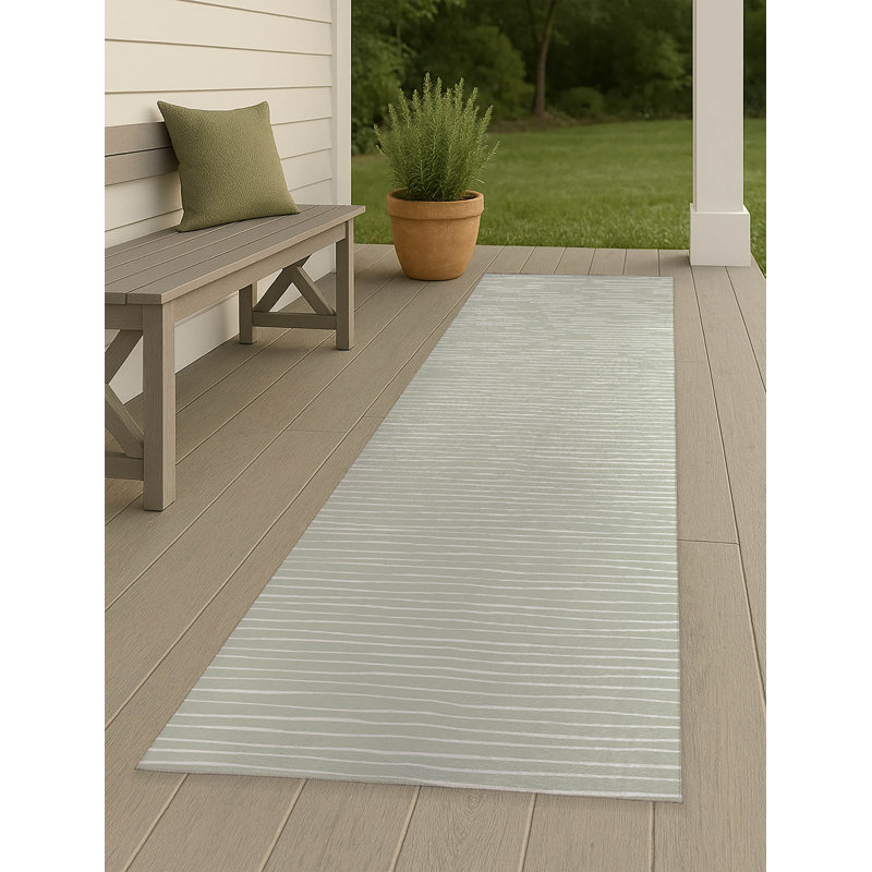 Ricky Non-Slip Outdoor Rug, Runner 2'6" x 8'