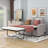 Bissonnette 53" Upholstered Sleeper Sofa-1069065331