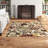 Elmer Transitional Floral Indoor Area Rug for Living Room, Dining Room, Bedroom-124526723-124526724