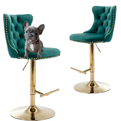 Ensemble de 2 tabourets de bar Modern
