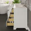 Meuble-lavabo double en porcelaine encastrable l 84 po x P 22 po Detwiler-2070705754-2070705757