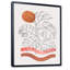 One Line Tropical Leaf Plant - Peinture sur toile-67325779-67325790