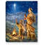 Toile de fond avec chevalet 8 x 6 Shepherds Keeping Watch